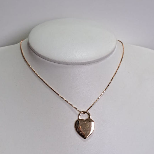 Colar Veneziana Coração T CD