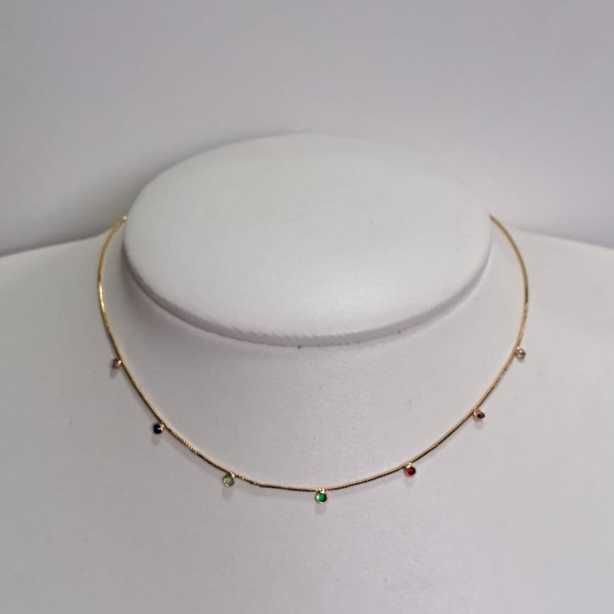 Colar Pingo Coloridos  CD