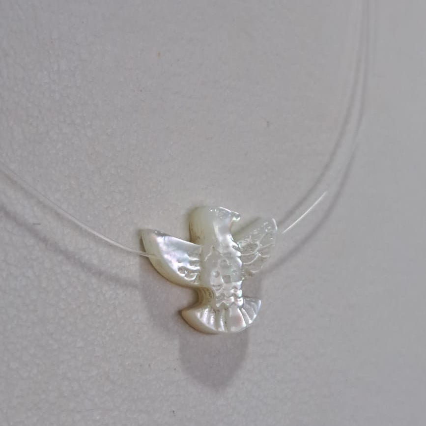 Colar Espírito Santo  Fio Nylon