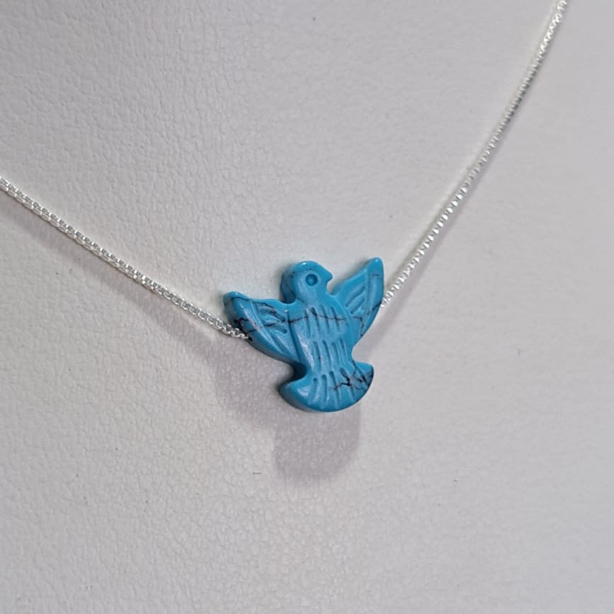 Colar Espírito Santo Azul Turquesa