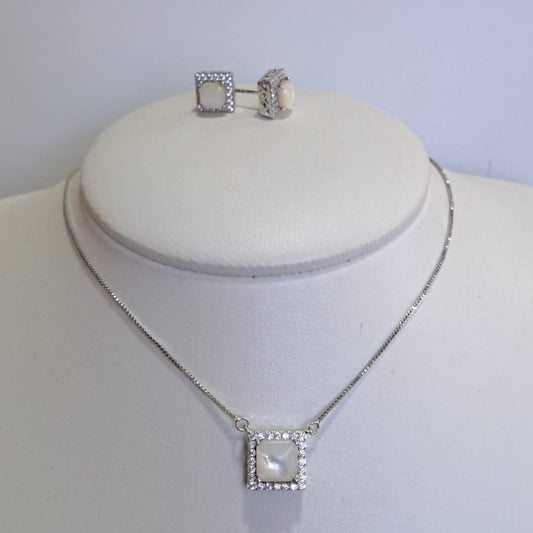 Conjunto Especial Quadrado Madrepérola