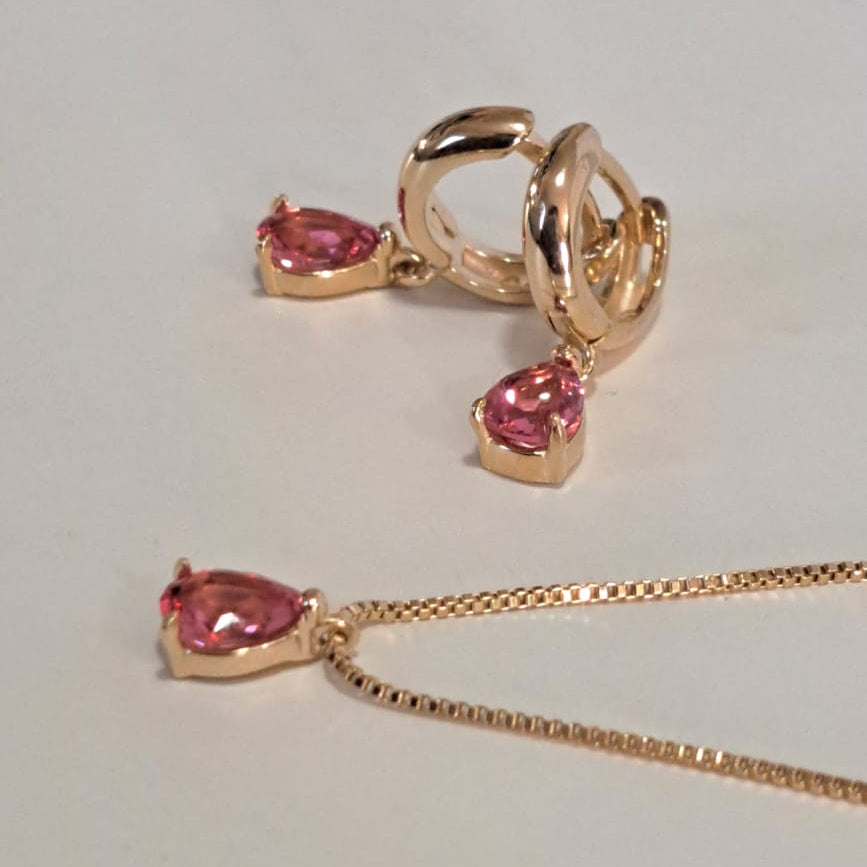 Conjunto Especial Gota Rosa
