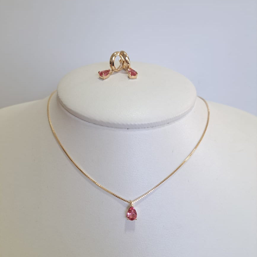 Conjunto Especial Gota Rosa