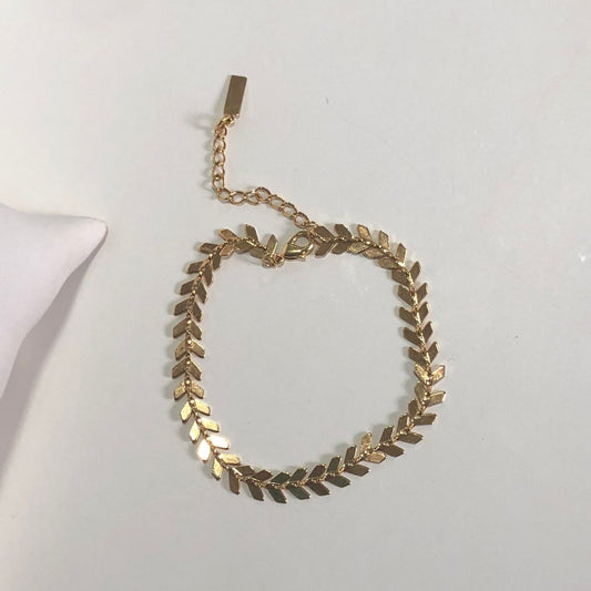 Conjunto Especial Folhas Colar e Pulseira